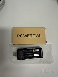 Carica batterie usb ricaricabile