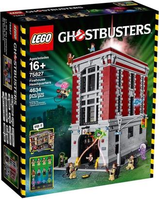 LEGO 75827 + 21108 Ghostbusters Caserma + Ecto-1