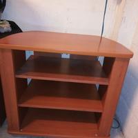 Mobile in legno tv, decoder in legno scontatissimo