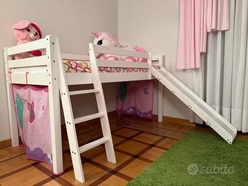 Letto con scivolo