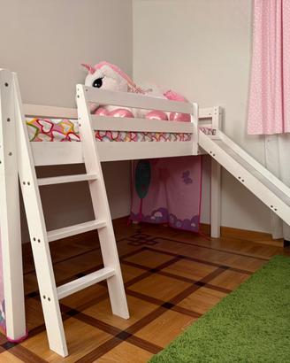 Letto con scivolo