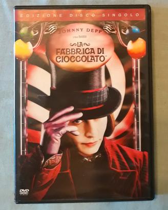 La Fabbrica di Cioccolato dvd J. Depp Tim Burton