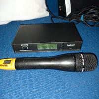 Radio microfoni + Microfoni Shure Db Ecc.