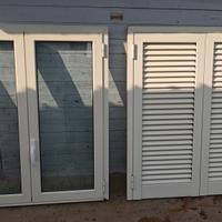 Finestra e Persiana Alluminio bianco