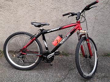 BICICLETTA IN ALLUMINIO 26 POLLICI AMMORTIZZATA 