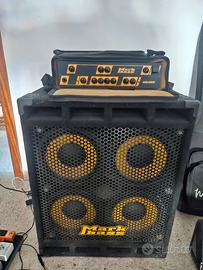 testata Sa450 + cassa std 104 hf markbass
