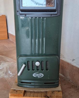 Stufa a legna/bruciatutto Argo Mignon perfetta