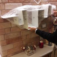 Mensole x libri o cd in metallo