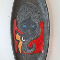 PIATTO CERAMICA "MARMACA" DA PARETE REP. SAN MARIN