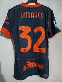 Maglia gara Inter Dimarco preparata 25/26 COA