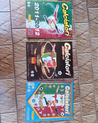 3 album calciatori figurine panini