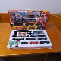 trenino classico Far West con suoni e luci