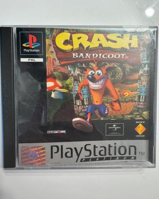 Crash Bandicoot Play Station Platinum
