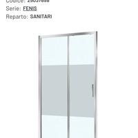 Porta scorrevole doccia Fenis L120 H 190 6mm