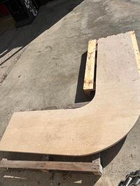 Soglia in marmo/barbeque/taverna