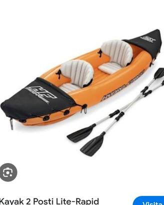 Kayak gonfiabile 2 posti