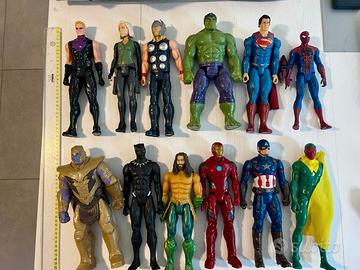 Collezione Marvel Avengers 12 statuette 30cm