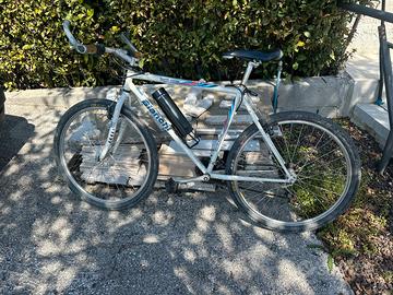 Bicicletta mtb bianchi