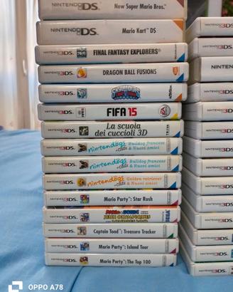 Lotto giochi Nintendo circa 30