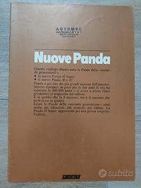 depliant fiat panda edizione 10)82 italiano 