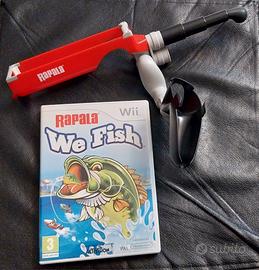 🇮🇹 Rapala We Fish ufficiale Wii Nintendo Nuovo 
