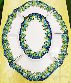 Cena fredda in ceramica vietrese