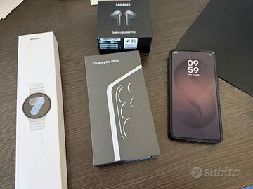 Samsung S26 Ultra 1TB con buds 3pro e Watch 7