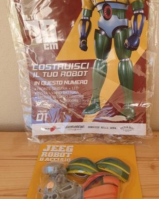 Jeeg Robot d’acciaio prima edicola