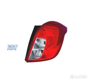 FANALE DESTRO PER OPEL MOKKA 12-16 BIANCO ROSSO