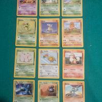 Carte Pokemon vintage 95 96 98