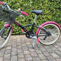 Bicicletta rosa da bambina 20