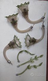 ricambi per lampadario d'epoca Murano