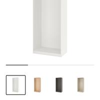 Guardaroba cabina armadio Ikea pax bianco