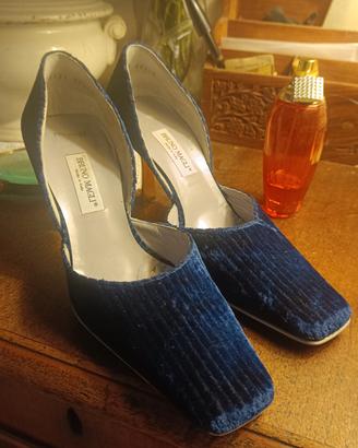 Scarpe eleganti blu notte Bruno Magli