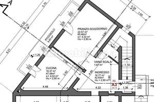 Appartamento su due livelli in centro a Brusegana