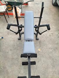 panca home gym e ciclette 