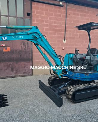 Miniescavatore Kubota U30