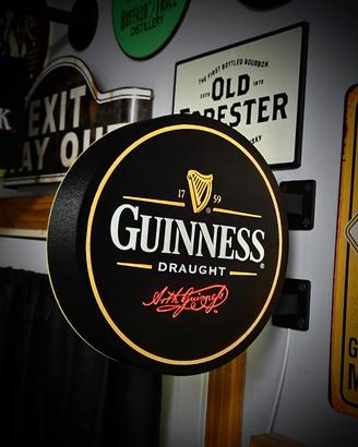 insegna Luminosa Guinness Lightbox 