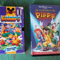 Lotto Vhs cartoni animati gummi’s e Pippo