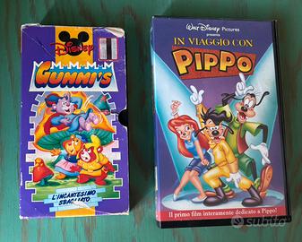 Lotto Vhs cartoni animati gummi’s e Pippo
