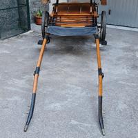 CALESSE BOLOGNESE CON TRE BALESTRE CAVALLO GRANDE 