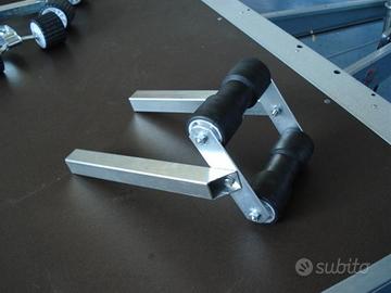 Kit rulli centrali basculanti per rimorchio