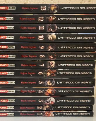 L'Attacco Dei Giganti 1-13