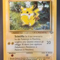 Pikachu W Gold Promo Wizard mazzo Jungle