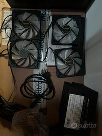 Set Ventole RGB Gamdias + Alimentatore PC 650W