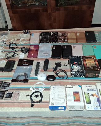 materiale per smartwatch e smartphone 