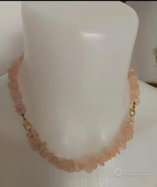 Collana in quarzo 