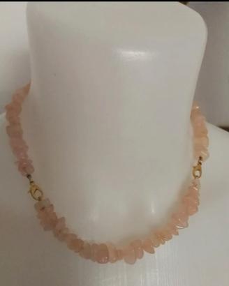 Collana in quarzo 