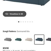 Divano Kivik Ikea 3 posti 