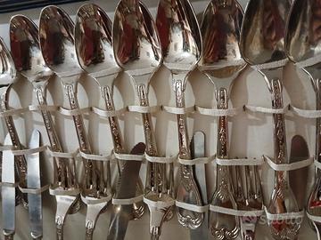 posate in argento 800